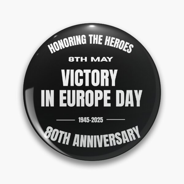 Item preview, VE day 80th anniversary 2025 V  E Day designed and sold by Minimalismat.
