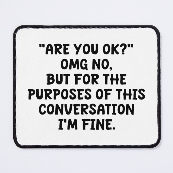 Item preview, I’m fine designed and sold by Order42.