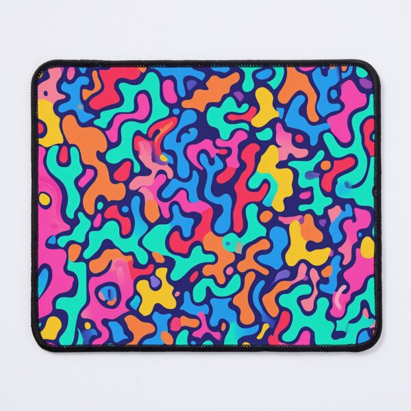 Item preview, Playful Shapes Pattern designed and sold by NicolasGlowArt.