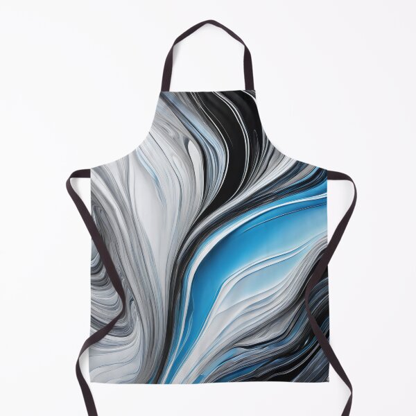 Item preview, Ethereal Fusion - black, blue and gray color flow designed and sold by SolaoLab.