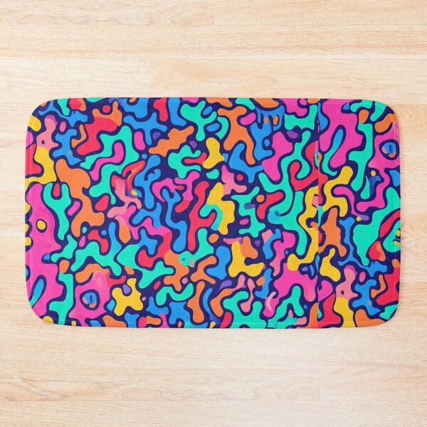 Item preview, Playful Shapes Pattern designed and sold by NicolasGlowArt.