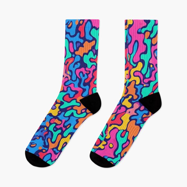 Item preview, Playful Shapes Pattern designed and sold by NicolasGlowArt.