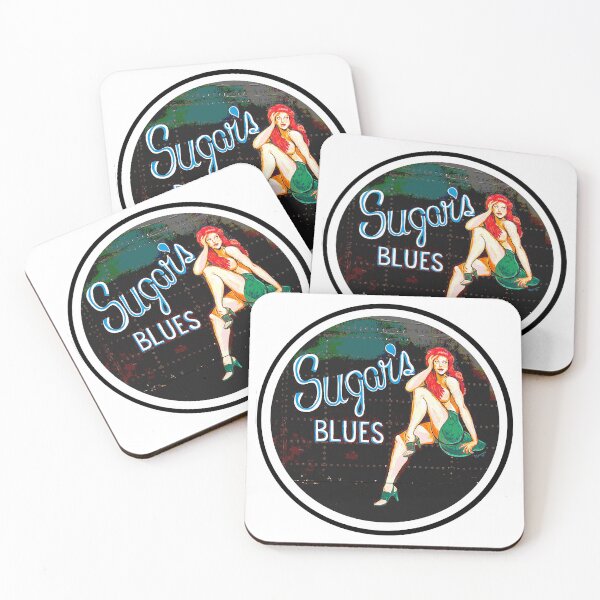 Item preview, WW2 Sugars Blues Noseart Bomber Girl designed and sold by QuirkyDesign101.