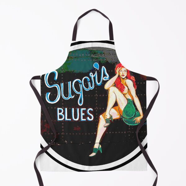Item preview, WW2 Sugars Blues Noseart Bomber Girl designed and sold by QuirkyDesign101.