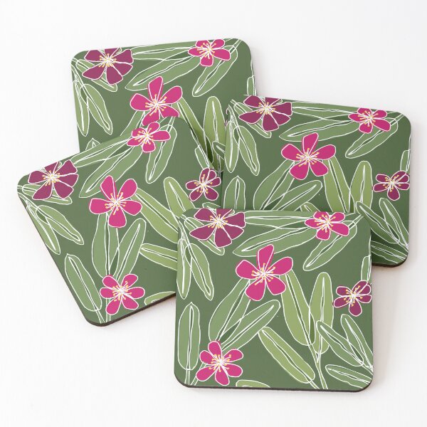 Item preview, Tropical Florals: Dark Green designed and sold by P401Love.