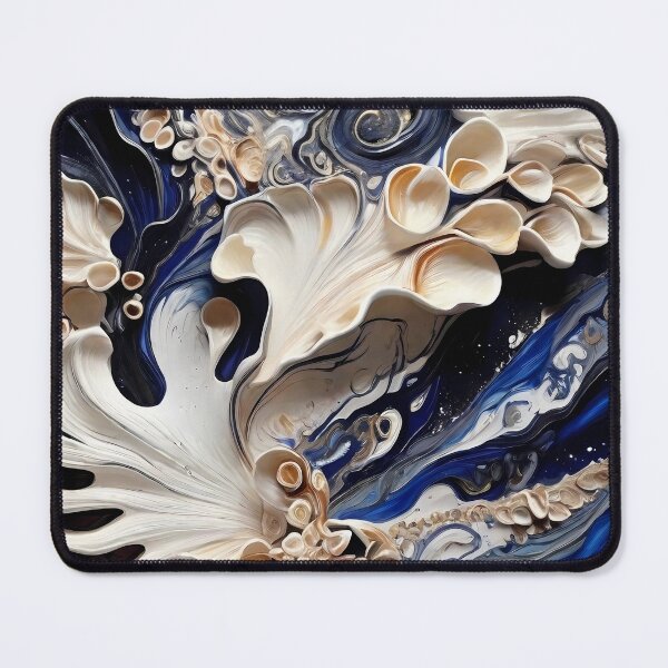 Item preview, Ethereal Shores: Abstract Seashells - 4 designed and sold by SolaoLab.