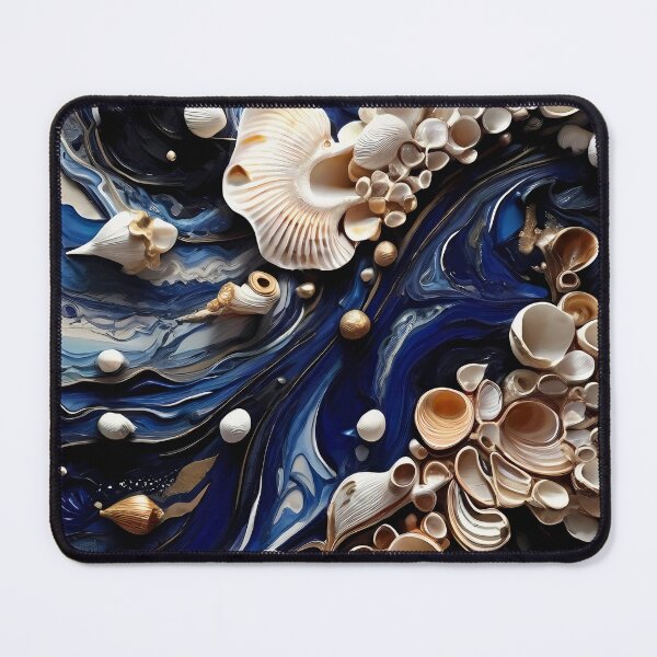Item preview, Ethereal Shores: Abstract Seashells - 2 designed and sold by SolaoLab.