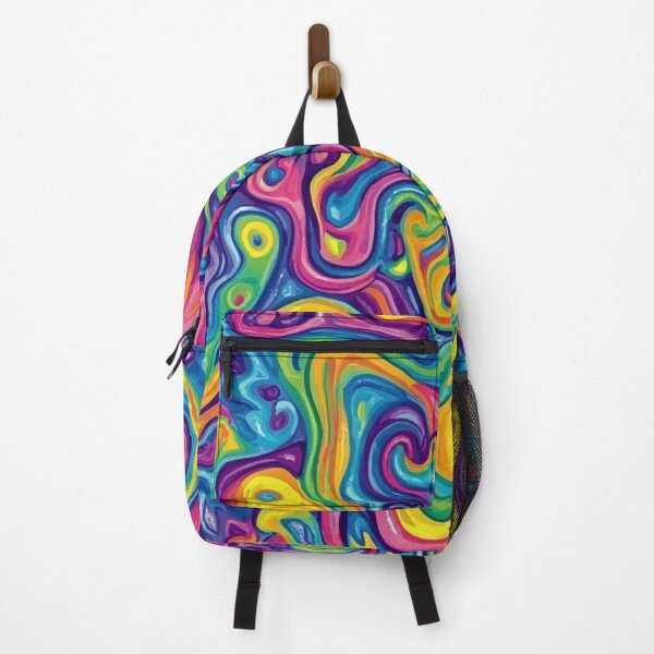Item preview, Psychedelic Colorful Pattern designed and sold by NicolasGlowArt.