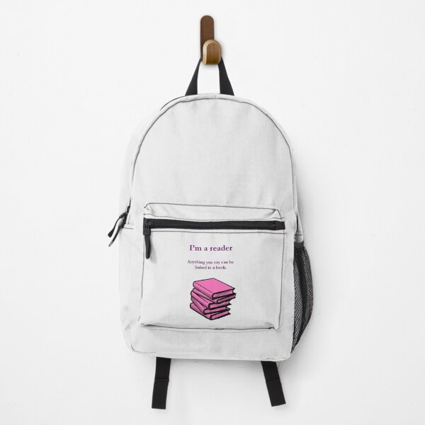Item preview, I'm a reader (purple and pink) designed and sold by carmencuarzo.