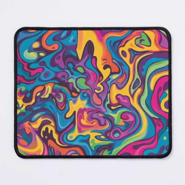 Item preview, Retro Psychedelic Pattern designed and sold by NicolasGlowArt.