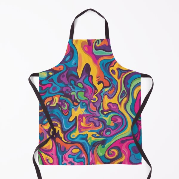 Item preview, Retro Psychedelic Pattern designed and sold by NicolasGlowArt.