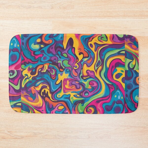 Item preview, Retro Psychedelic Pattern designed and sold by NicolasGlowArt.