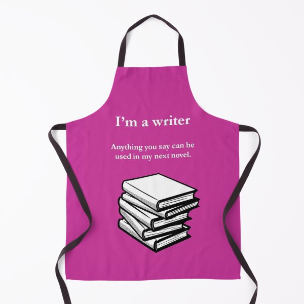 Item preview, I'm a writer (pink and white) designed and sold by carmencuarzo.