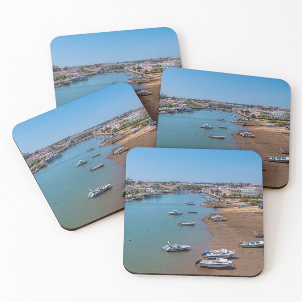 Item preview, Boats on River Tavira Portugal designed and sold by acceleratorhams.