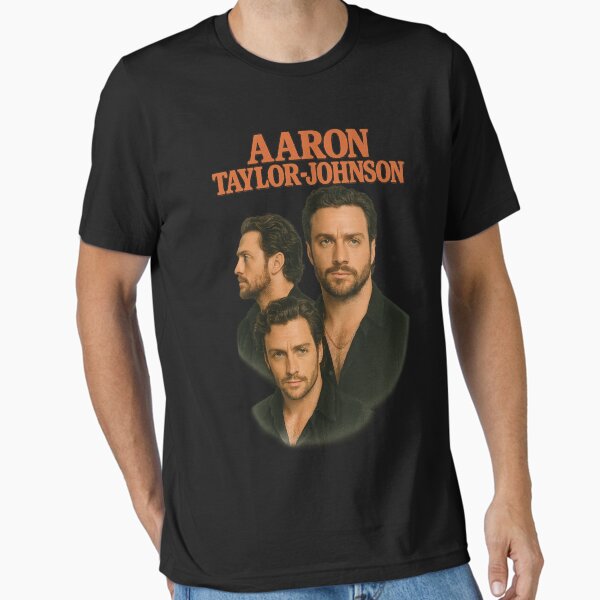 Aaron Taylor-Johnson Retro Icon Bootleg Essential T-Shirt