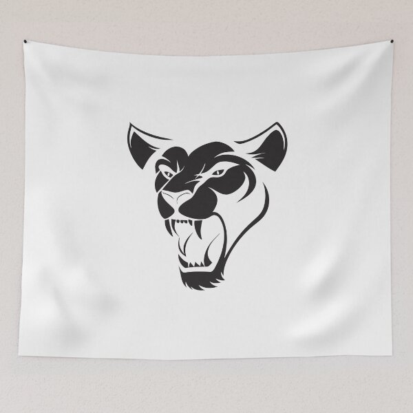 Item preview, Angry Lion Face designed and sold by SAIDDIA.