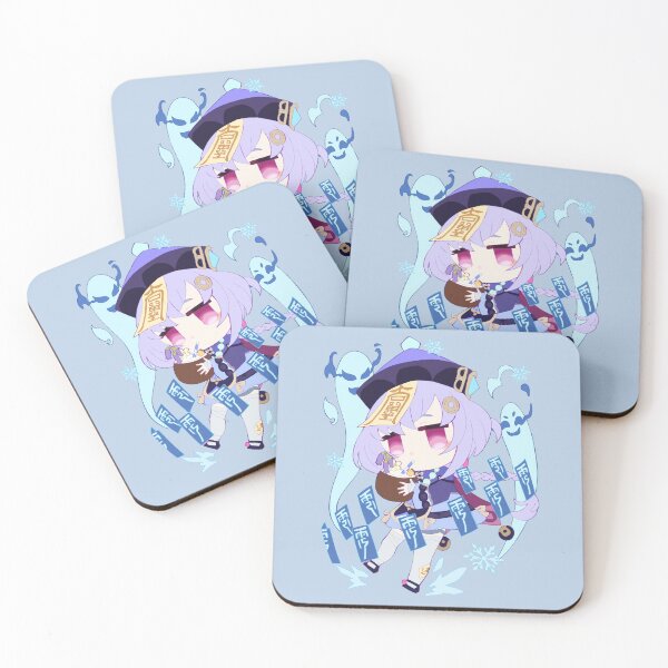 Item preview, Cute Genshin Impact Qiqi designed and sold by rireirireika.