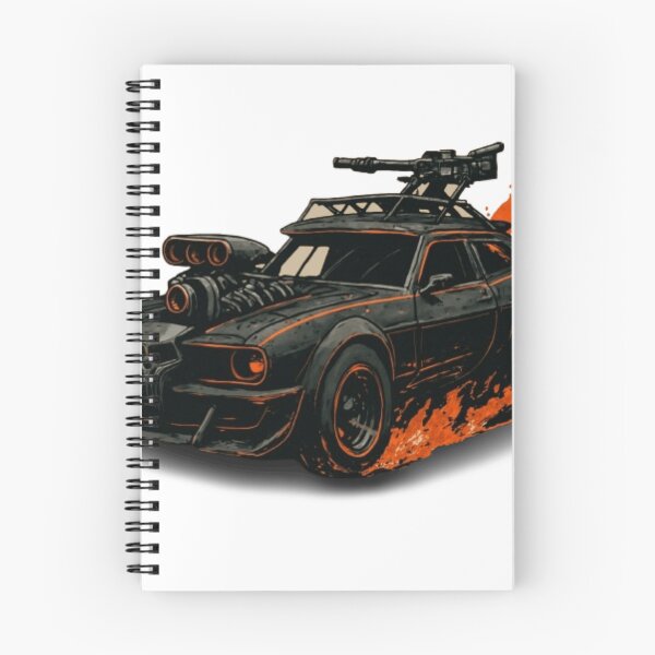 Item preview, "Apocalypse Charger: Weaponized Rat Rod on Fire" designed and sold by Every Knee.