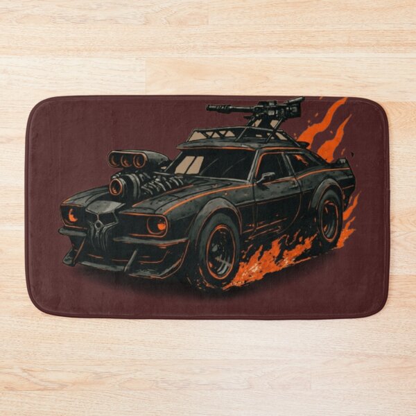 Item preview, "Apocalypse Charger: Weaponized Rat Rod on Fire" designed and sold by Every Knee.