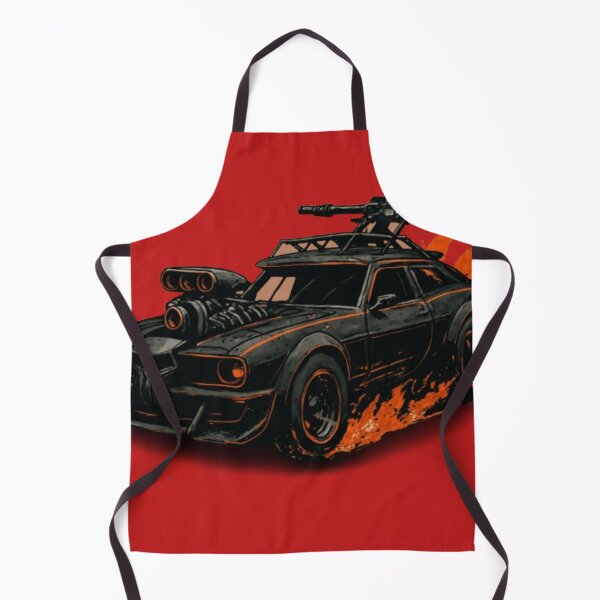 Item preview, "Apocalypse Charger: Weaponized Rat Rod on Fire" designed and sold by Every Knee.