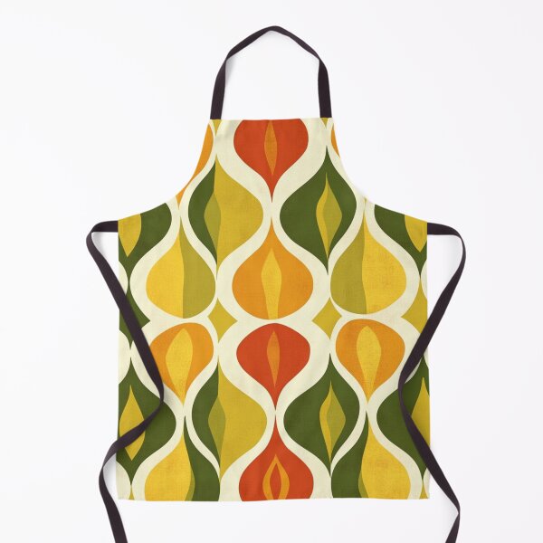 Item preview, Avocado Green Retro Pattern designed and sold by NicolasGlowArt.