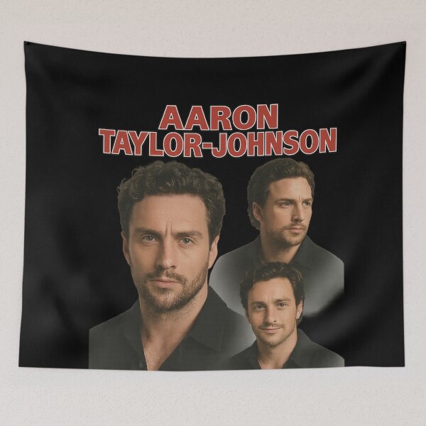 Item preview, Aaron Taylor-Johnson Retro Bootleg designed and sold by Aryabek.