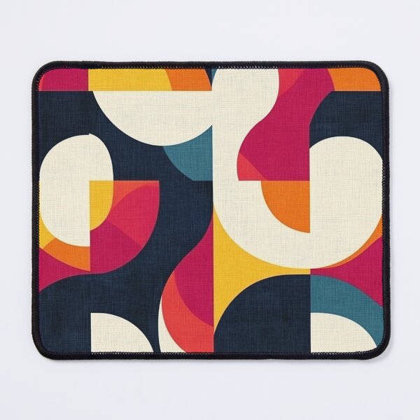 Item preview, Retro Shapes Pattern designed and sold by NicolasGlowArt.