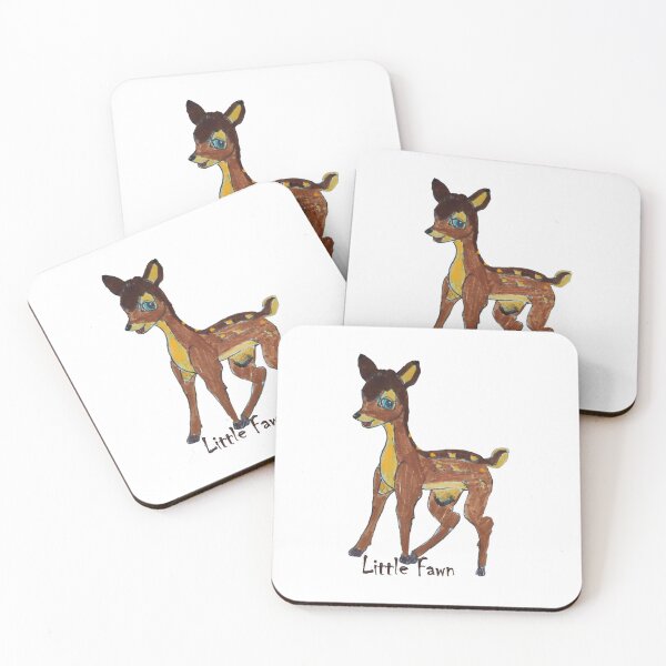 Item preview, Little Fawn drawn by my 10-year-old daughter Liwka. designed and sold by Kogaart.