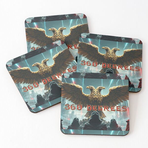 Item preview, The 2 Headed Golden Eagel - The Highest Order 360 Degrees  designed and sold by LSNT.