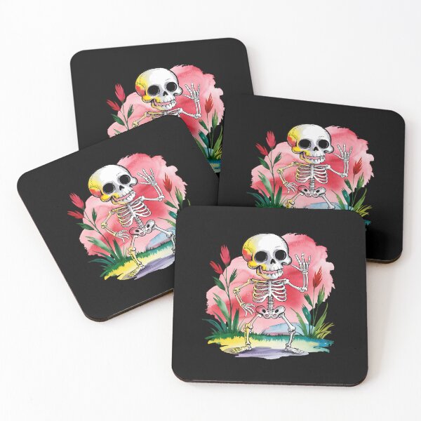 Item preview, Fun Skeleton in the Garden designed and sold by ATOTI.