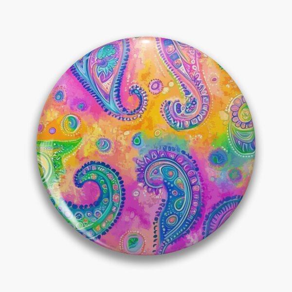 Item preview, Vintage Hippie Pattern designed and sold by NicolasGlowArt.