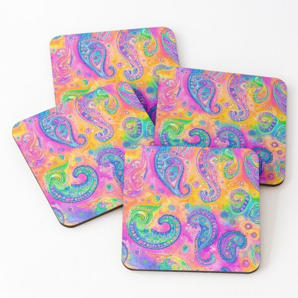 Item preview, Vintage Hippie Pattern designed and sold by NicolasGlowArt.
