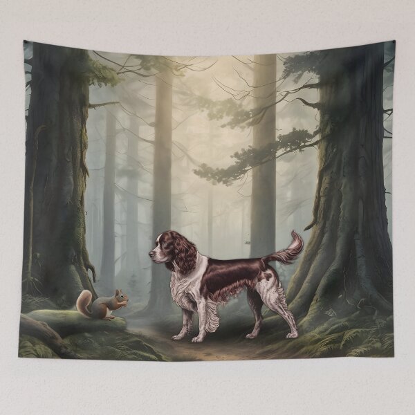 Item preview, Spaniel Forest Friend designed and sold by NikkiBear67.