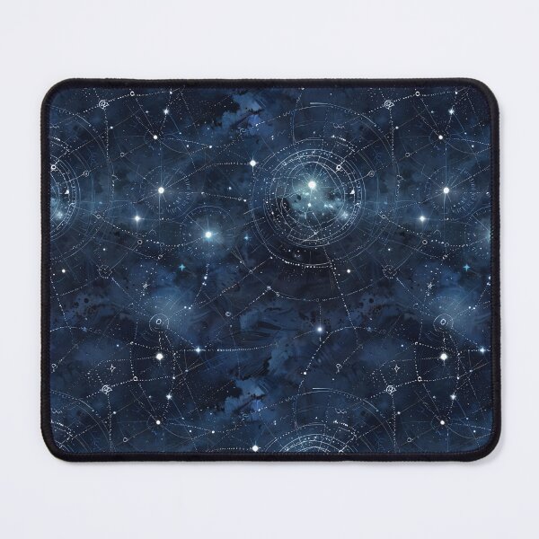 Item preview, Abstract Celestial Mapping with Stars and Constellations designed and sold by CoolPixels.