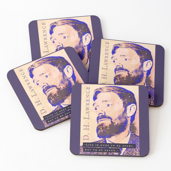 Item preview, D.  H. LAWRENCE quote: Life is ours to be spent, not to be saved. designed and sold by artbleed.