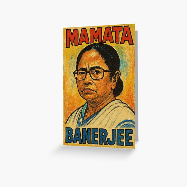 Item preview, Mamata Banerjee Vintage Retro Pop designed and sold by Aryabek.