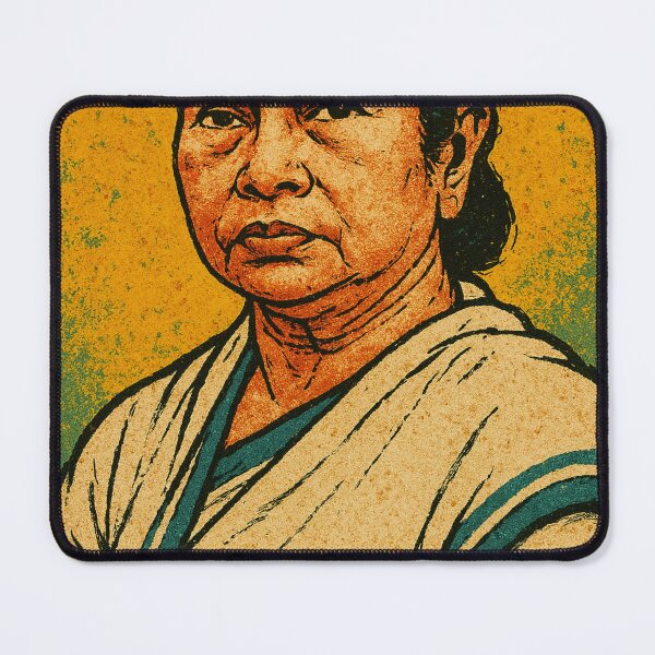 Item preview, Mamata Banerjee Vintage Retro Politician designed and sold by Aryabek.