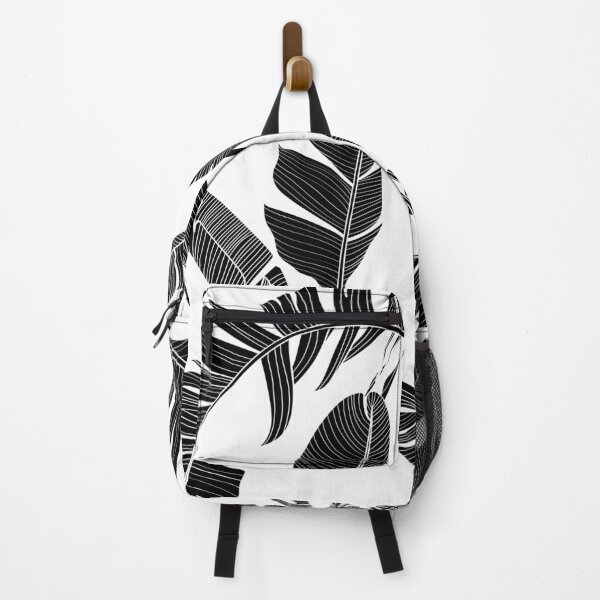 Item preview, Botanical seamless pattern, hand drawn line art banana leaves. designed and sold by MatyKotiv.