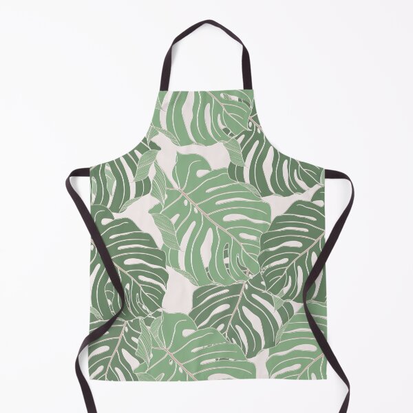 Item preview, Floral seamless pattern, line split-leaf Monstera plant. designed and sold by MatyKotiv.