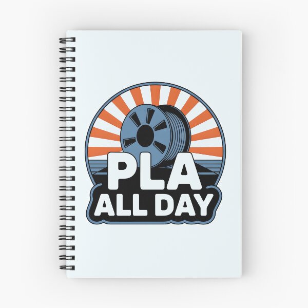 Aperçu de l'œuvre PLA toute la journée – Durée de vie du filament créée et vendue par Jollys-ArtShop.