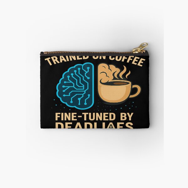 Item preview, Appventis AI T-Shirt – Trained on Coffee Fine-Tuned by Deadlines | Funny Software Engineer Gift | Techie Programmer AI Developer Shirt designed and sold by Appventis.
