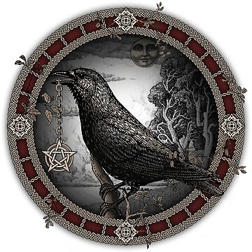 Artwork thumbnail, Crow Pentacle by TheMoonlightShop