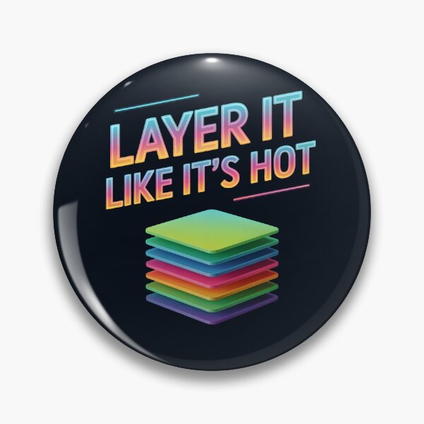 Item preview, Layer It Like It’s Hot – 3D Printing Vibes designed and sold by Jollys-ArtShop.