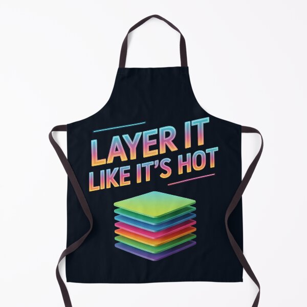 Item preview, Layer It Like It’s Hot – 3D Printing Vibes designed and sold by Jollys-ArtShop.