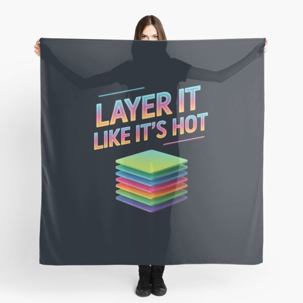 Item preview, Layer It Like It’s Hot – 3D Printing Vibes designed and sold by Jollys-ArtShop.