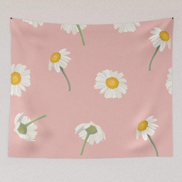 Item preview, Elegant floral pattern with hand draw daisy camomile flowers. designed and sold by MatyKotiv.