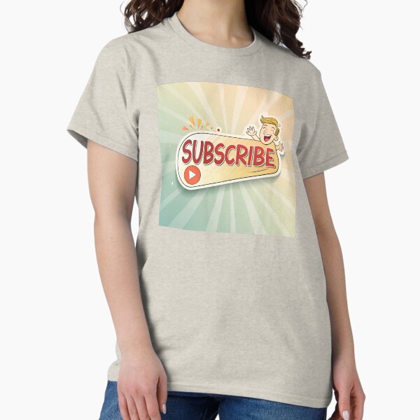 Vista previa del artículo con la obra «Suscríbete - tarjeta para blogger», diseñado y vendido por AhArtMe.