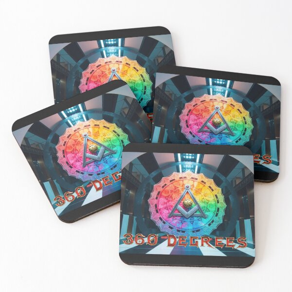 Item preview, The Masonic Chakra Wheel - The Highest Order 360 Degrees  designed and sold by LSNT.
