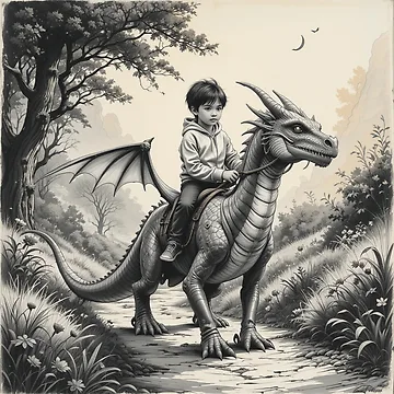 Artwork thumbnail, Dragon Rider by RaF71PrO
