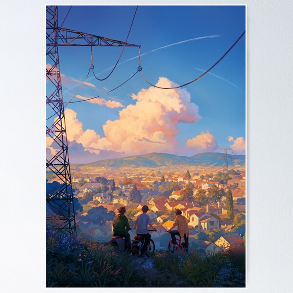 Under the pylons Poster